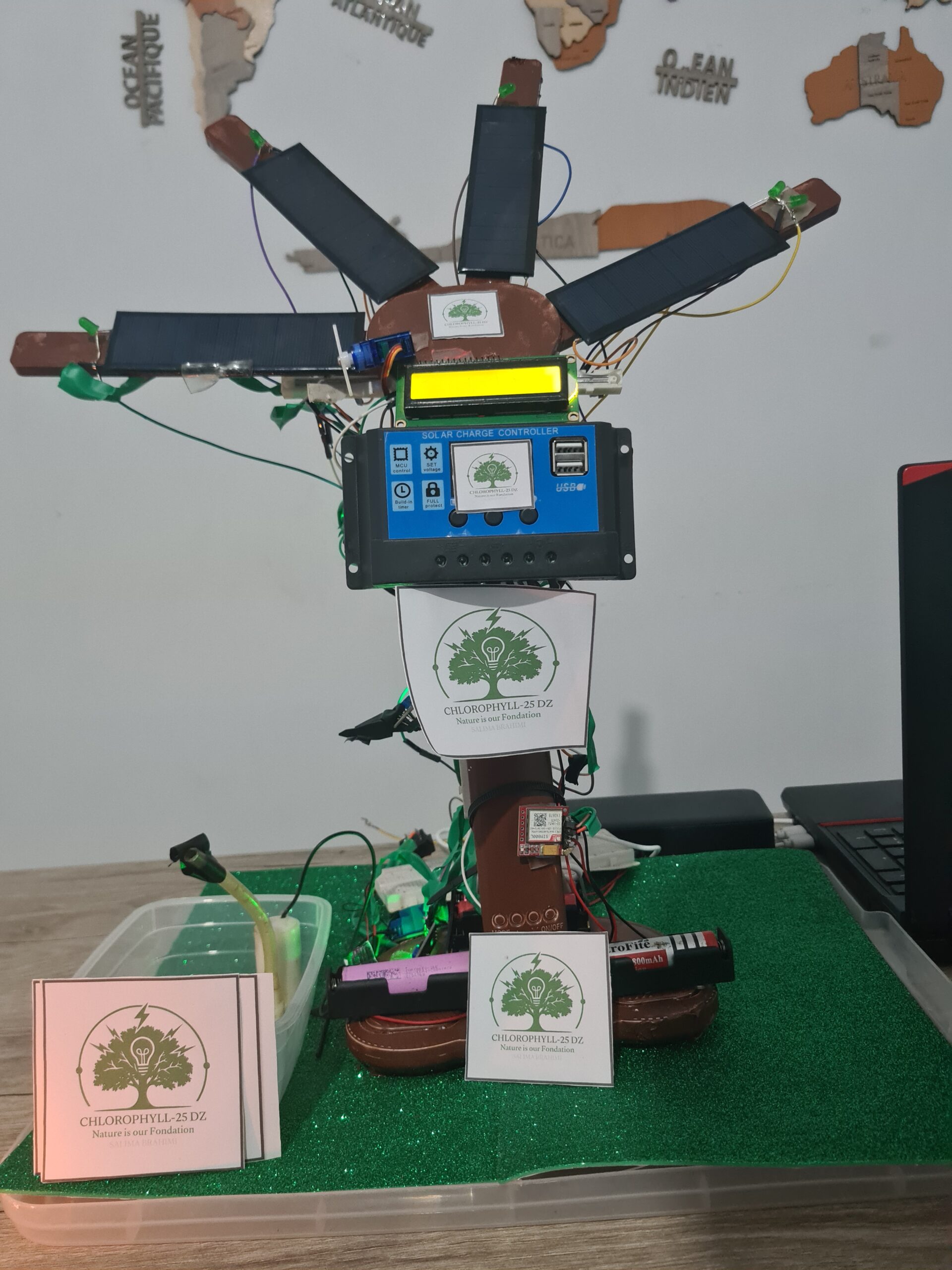 The Smart Multifunctional Solar Tree